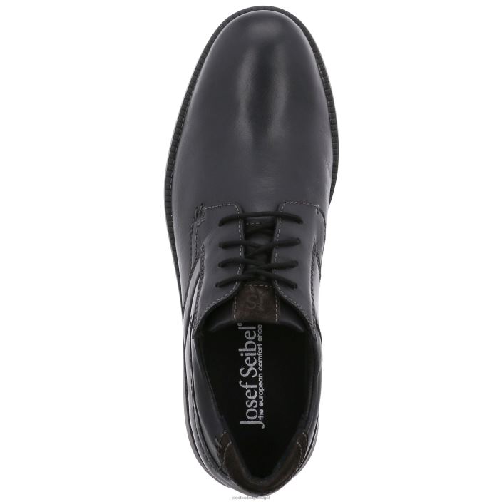 homens Josef Seibel Tyler 25 Amarrar os sapatos preto DT4BN345