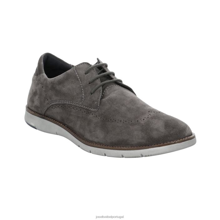 homens Josef Seibel Tyler 33 Amarrar os sapatos camurça taupe DT4BN335