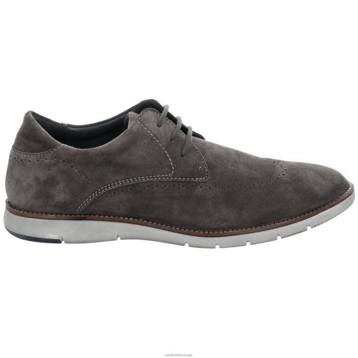 homens Josef Seibel Tyler 33 Amarrar os sapatos camurça taupe DT4BN335