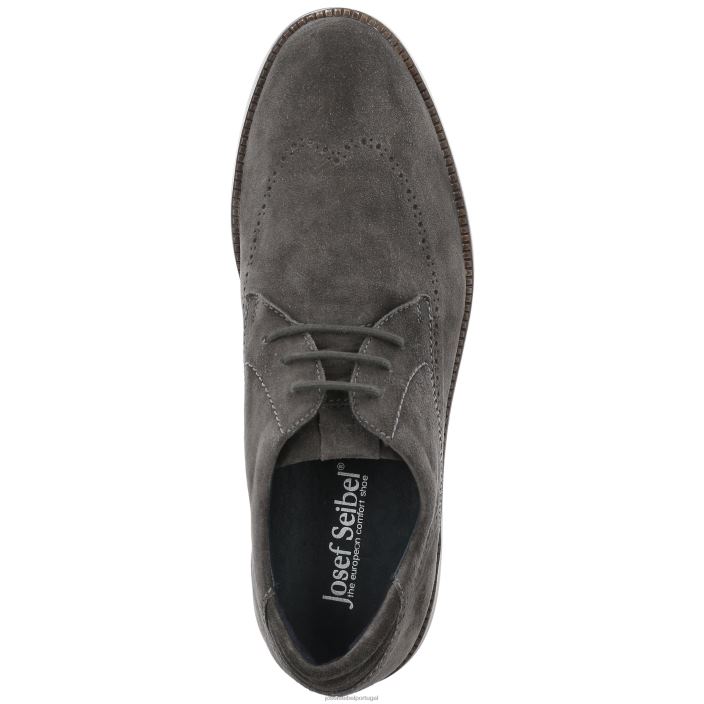 homens Josef Seibel Tyler 33 Amarrar os sapatos camurça taupe DT4BN335
