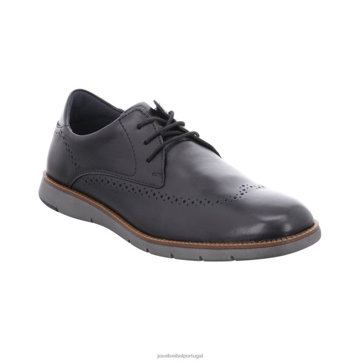 homens Josef Seibel Tyler 33 Amarrar os sapatos preto DT4BN282