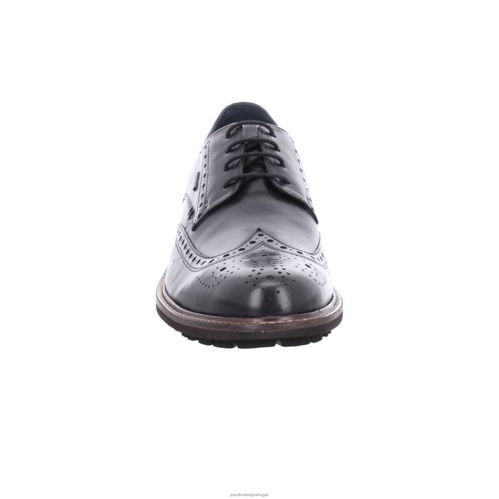 homens Josef Seibel jaspe 53 Amarrar os sapatos preto DT4BN324