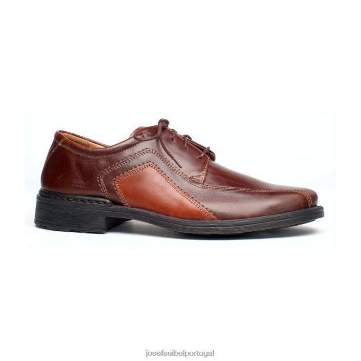 homens Josef Seibel lixadeira Amarrar os sapatos marrom DT4BN343