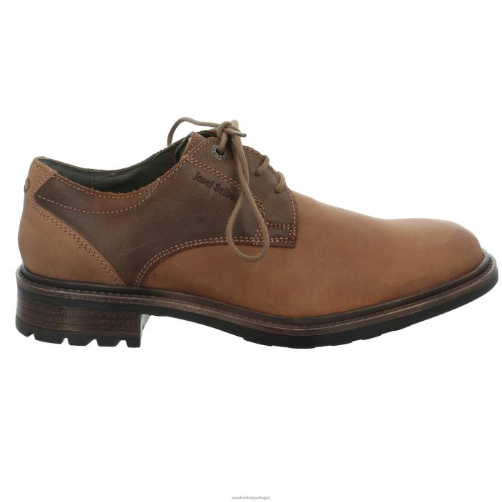 homens Josef Seibel oscar 05 Amarrar os sapatos castanha DT4BN328