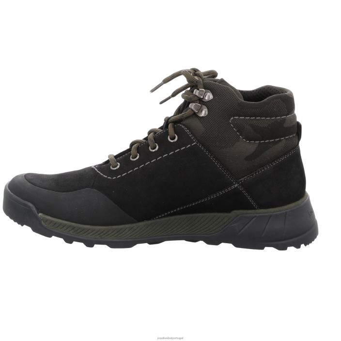 homens Josef Seibel raio 54 botas preto DT4BN353