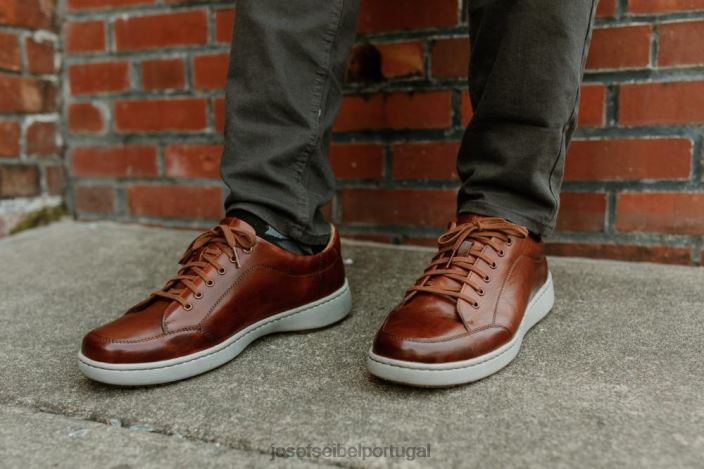 homens Josef Seibel davi 03 sapatos de academia conhaque DT4BN296