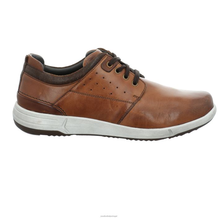 homens Josef Seibel enrico 13 sapatos de academia conhaque DT4BN303