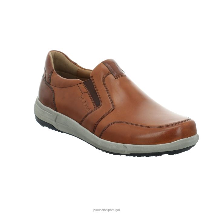 homens Josef Seibel enrico 18 sapatos de academia conhaque DT4BN305