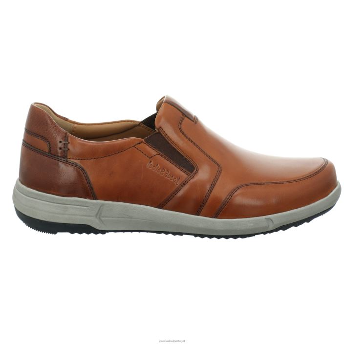 homens Josef Seibel enrico 18 sapatos de academia conhaque DT4BN305