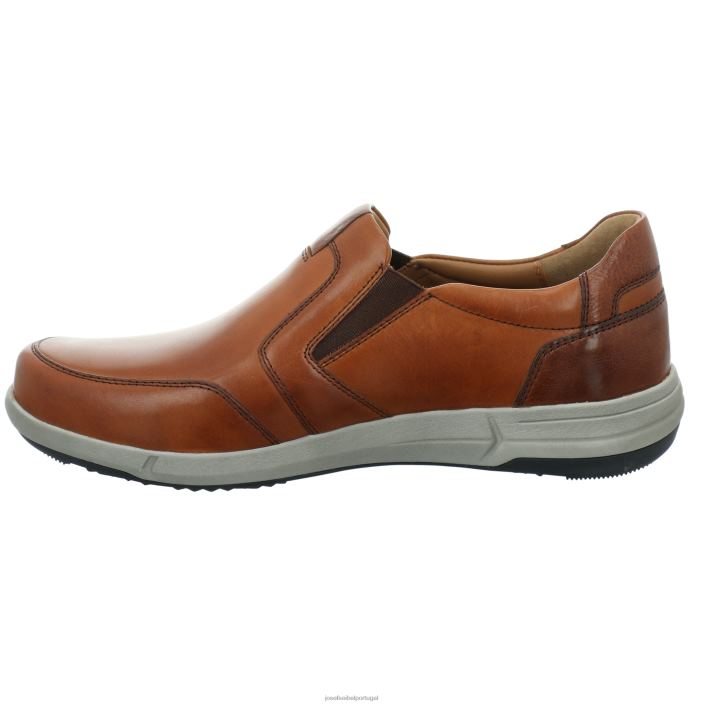 homens Josef Seibel enrico 18 sapatos de academia conhaque DT4BN305
