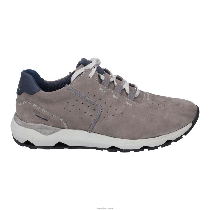 homens Josef Seibel jeremias 01 sapatos de academia cinza DT4BN346