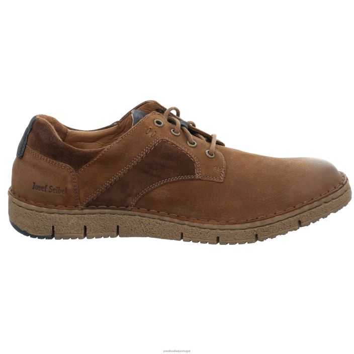 homens Josef Seibel ruben 46 sapatos de academia castanha DT4BN338