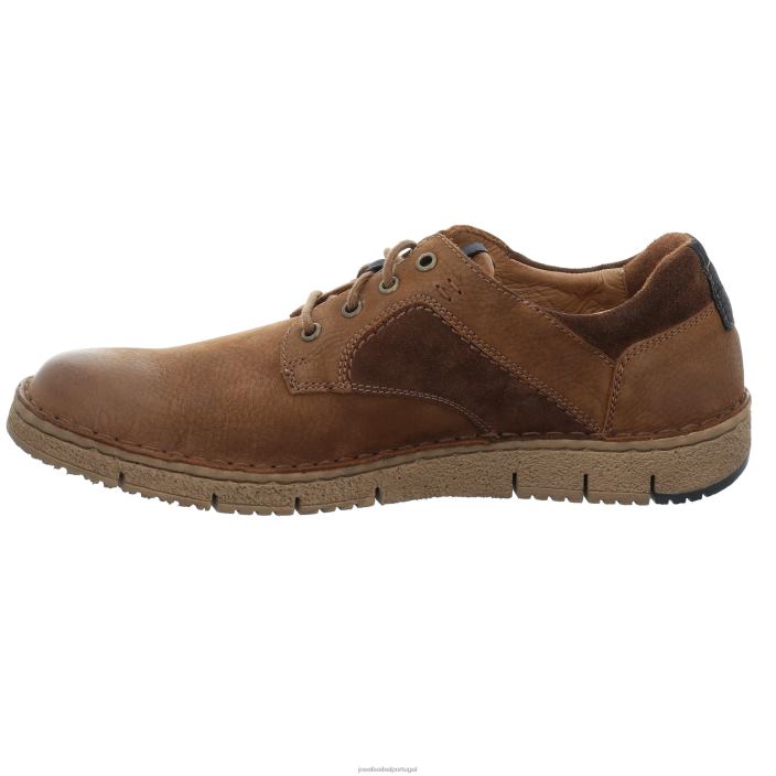 homens Josef Seibel ruben 46 sapatos de academia castanha DT4BN338