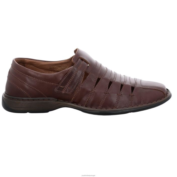 homens Josef Seibel Steven sapatos sem cadarço marrom DT4BN310