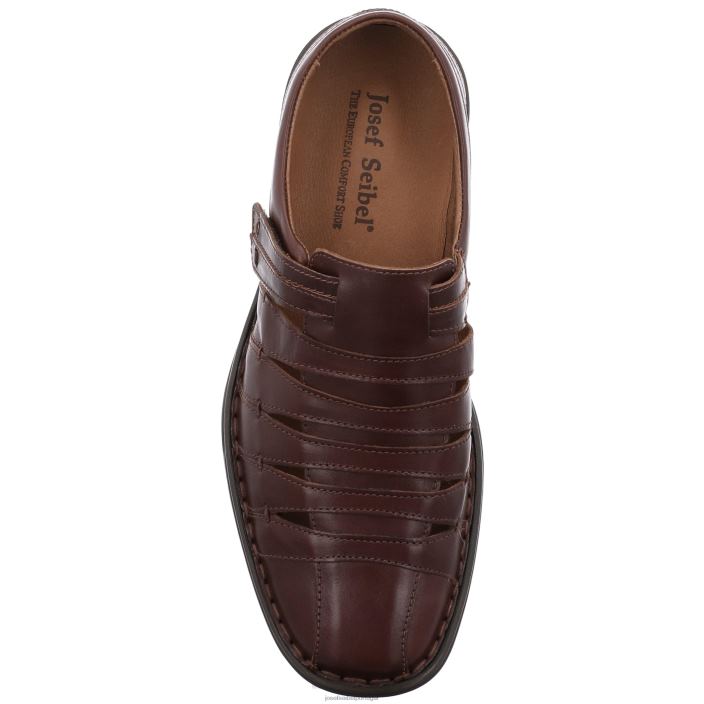 homens Josef Seibel Steven sapatos sem cadarço marrom DT4BN310