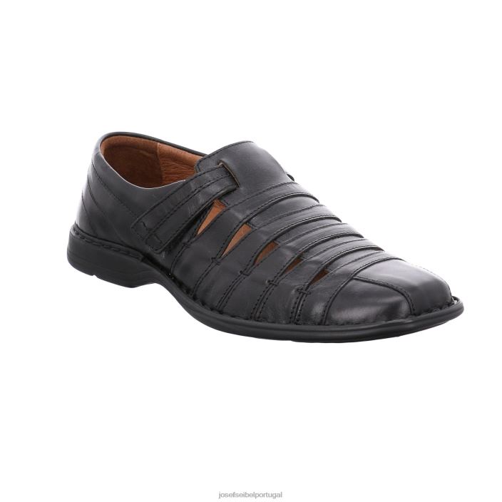 homens Josef Seibel Steven sapatos sem cadarço preto DT4BN311