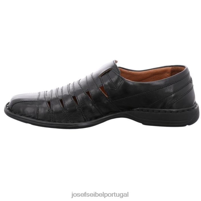 homens Josef Seibel Steven sapatos sem cadarço preto DT4BN311