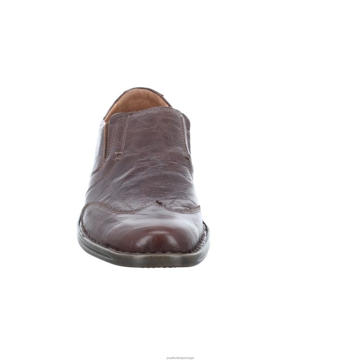 homens Josef Seibel douglas sapatos sem cadarço marrom DT4BN312