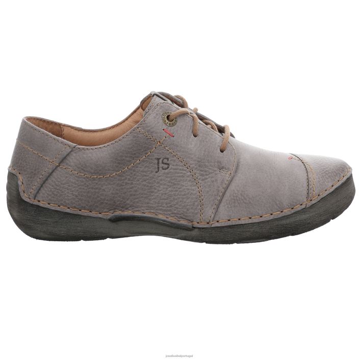 mulheres Josef Seibel fergey 20 Amarrar os sapatos cinza DT4BN22