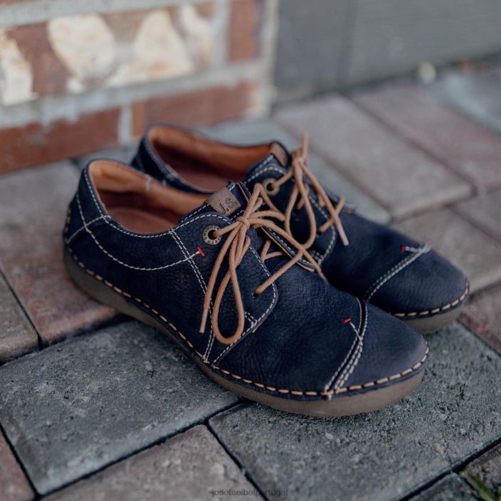 mulheres Josef Seibel fergey 20 Amarrar os sapatos oceano DT4BN25