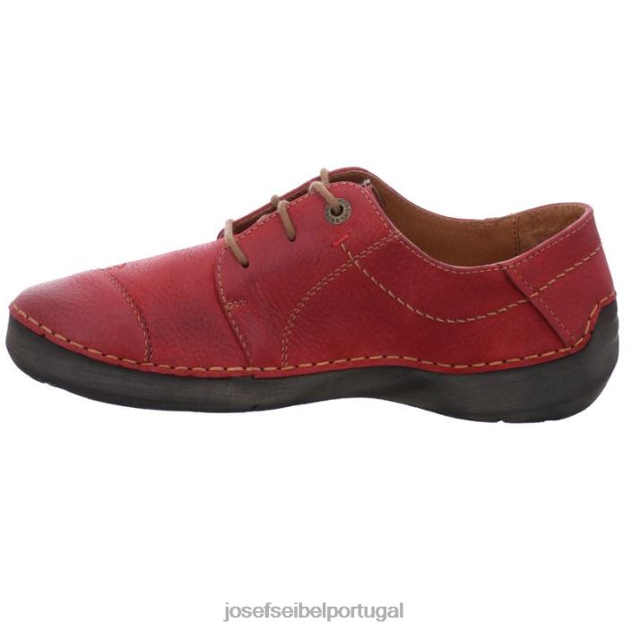 mulheres Josef Seibel fergey 20 Amarrar os sapatos vermelho DT4BN23