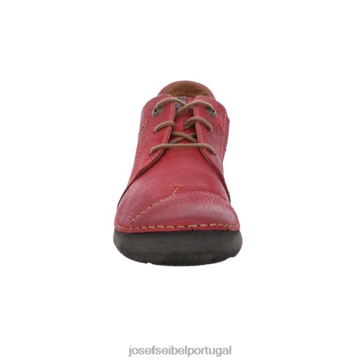 mulheres Josef Seibel fergey 20 Amarrar os sapatos vermelho DT4BN23