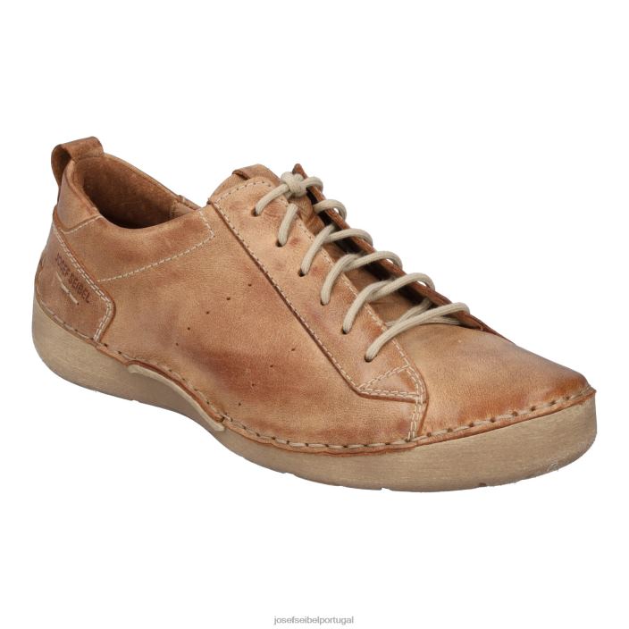 mulheres Josef Seibel fergey 56 Amarrar os sapatos conhaque DT4BN28