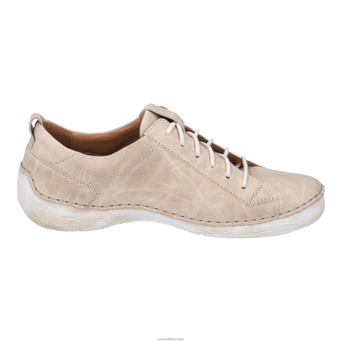 mulheres Josef Seibel fergey 56 Amarrar os sapatos creme DT4BN26
