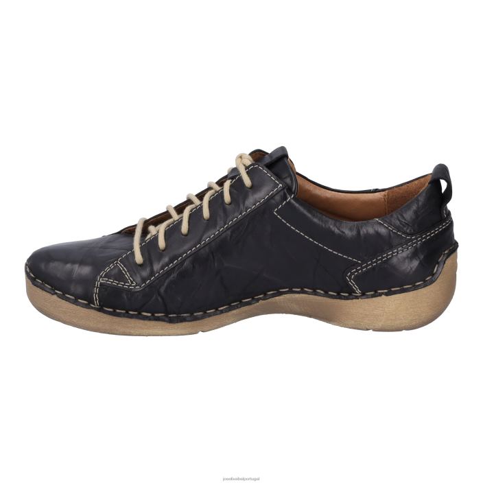 mulheres Josef Seibel fergey 56 Amarrar os sapatos preto DT4BN27