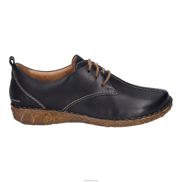 mulheres Josef Seibel rosália 50 Amarrar os sapatos preto DT4BN168
