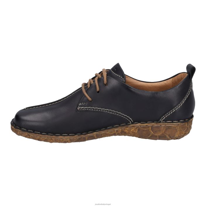 mulheres Josef Seibel rosália 50 Amarrar os sapatos preto DT4BN168