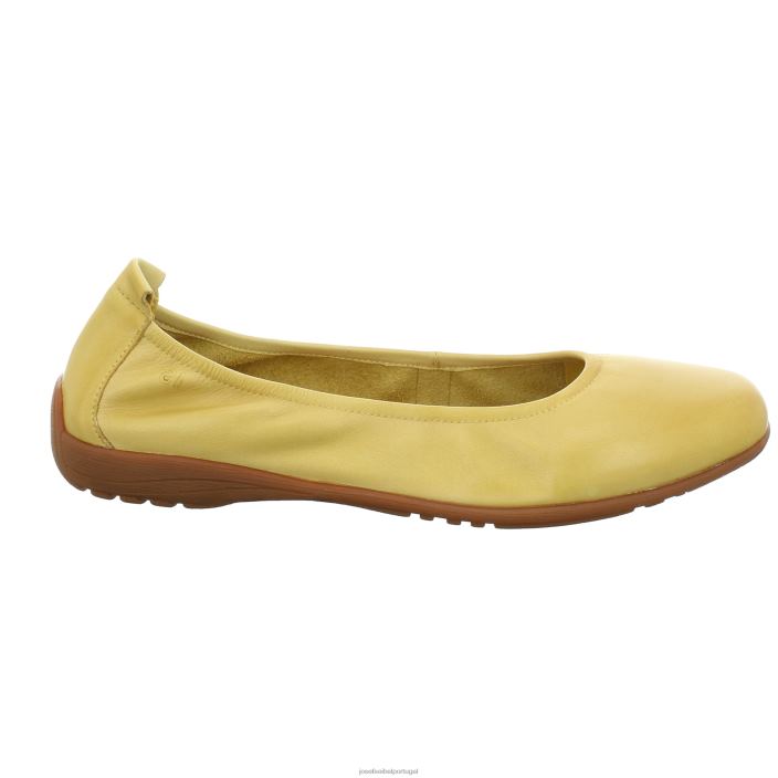 mulheres Josef Seibel fenja 01 apartamentos amarelo DT4BN156