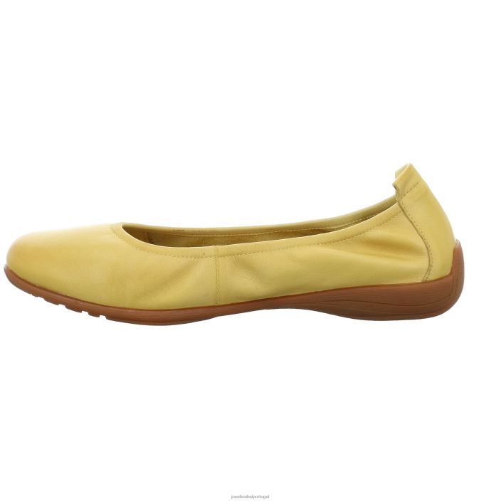 mulheres Josef Seibel fenja 01 apartamentos amarelo DT4BN156