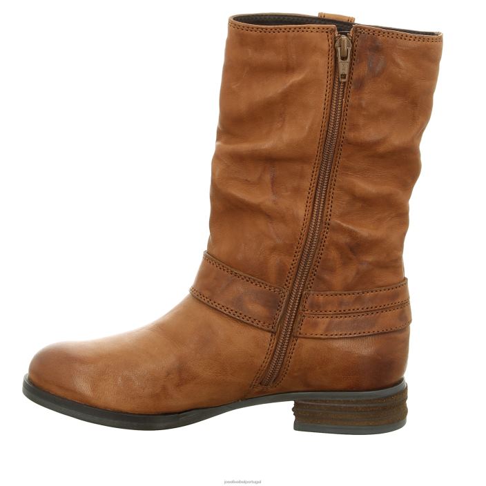 mulheres Josef Seibel Sanja 14 botas conhaque DT4BN244