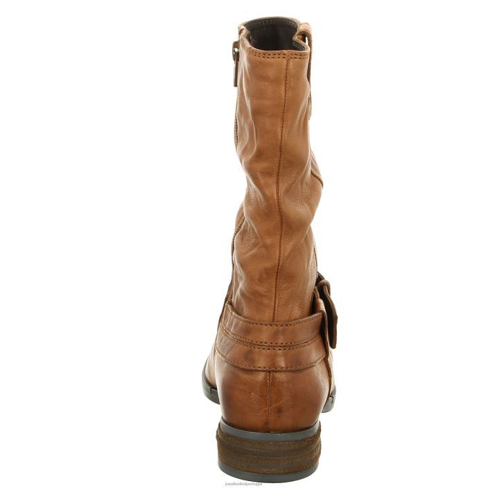 mulheres Josef Seibel Sanja 14 botas conhaque DT4BN244