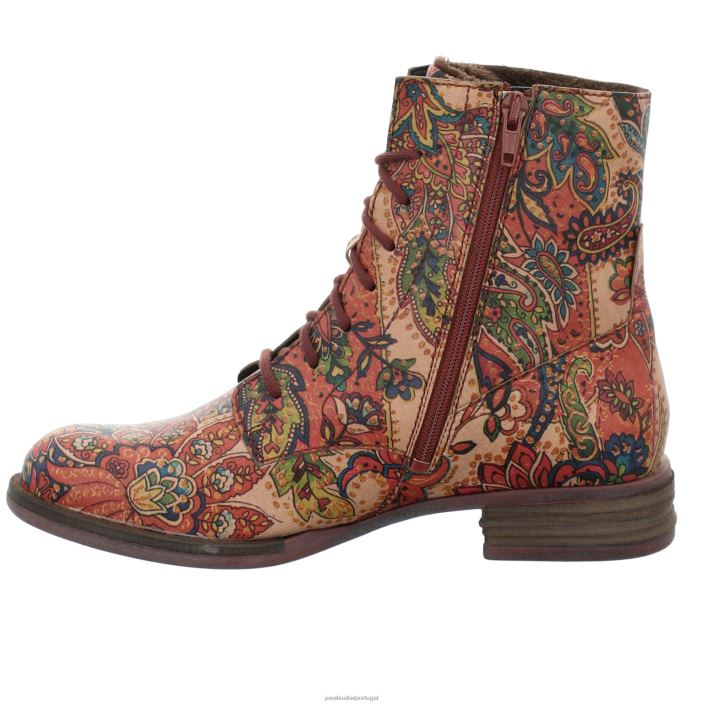 mulheres Josef Seibel sanja 01 botas carmim DT4BN237