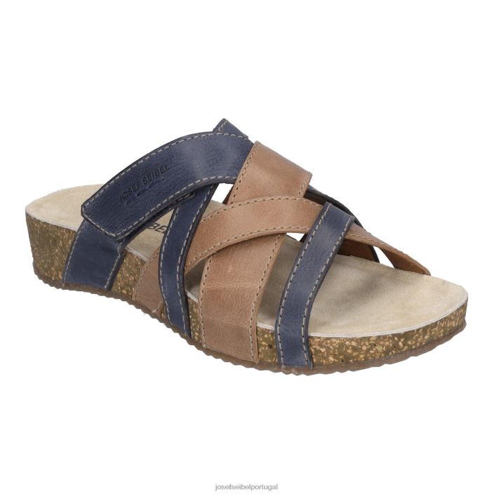 mulheres Josef Seibel Tonga 74 sandálias jeans DT4BN104