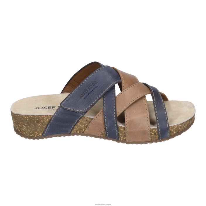 mulheres Josef Seibel Tonga 74 sandálias jeans DT4BN104