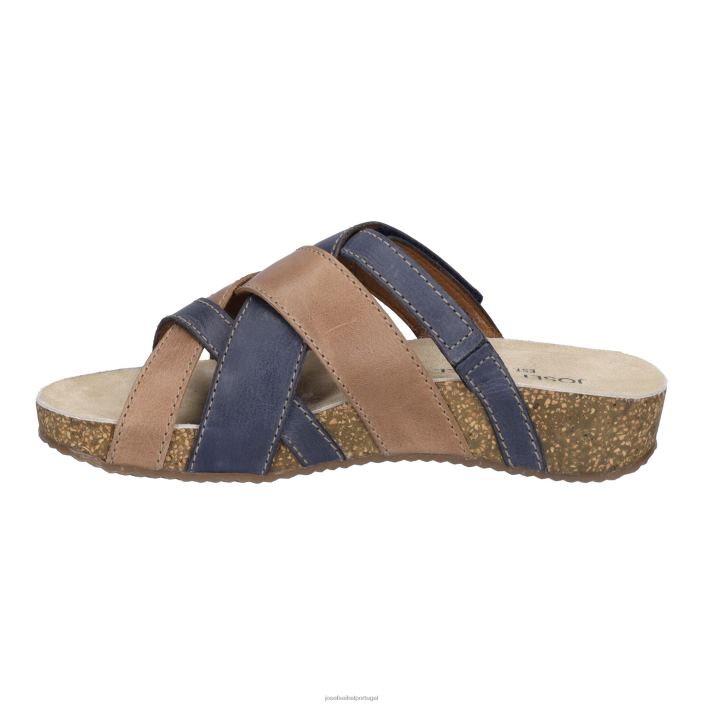 mulheres Josef Seibel Tonga 74 sandálias jeans DT4BN104