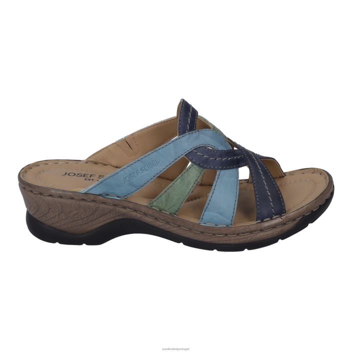 mulheres Josef Seibel catalunha 01 sandálias azul escuro DT4BN101