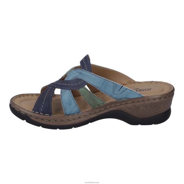 mulheres Josef Seibel catalunha 01 sandálias azul escuro DT4BN101