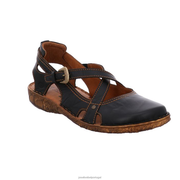 mulheres Josef Seibel rosália 13 sandálias preto DT4BN139