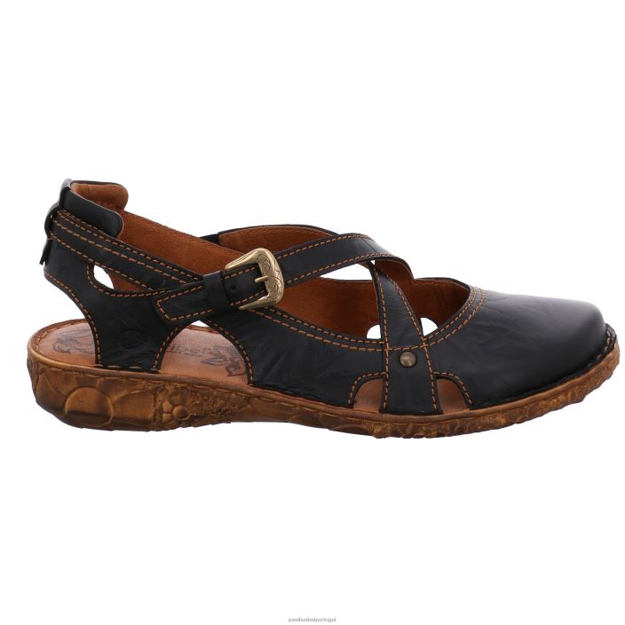 mulheres Josef Seibel rosália 13 sandálias preto DT4BN139