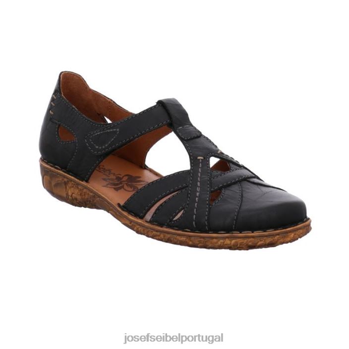 mulheres Josef Seibel rosália 29 sandálias preto DT4BN143