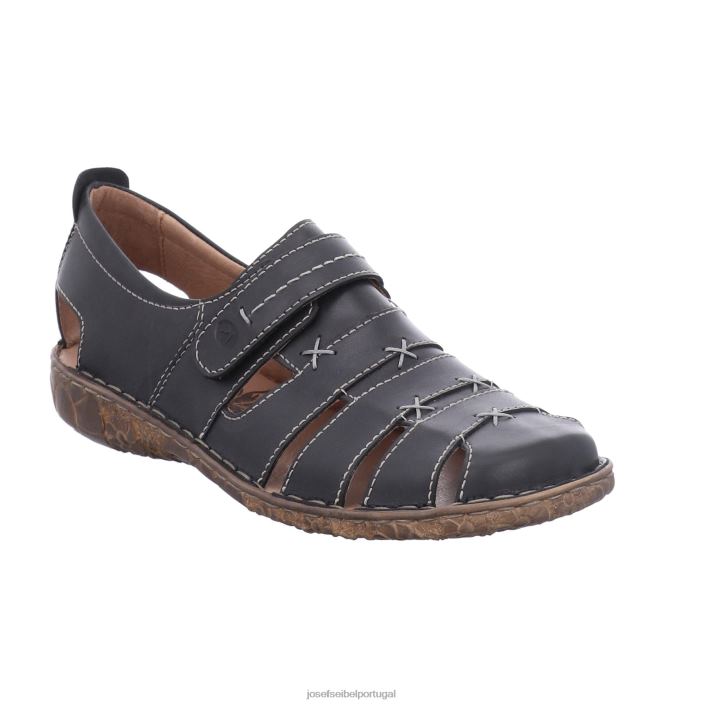 mulheres Josef Seibel rosália 45 sandálias preto DT4BN151