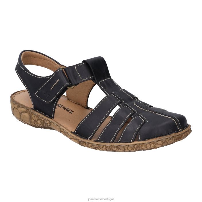 mulheres Josef Seibel rosália 48 sandálias preto DT4BN170