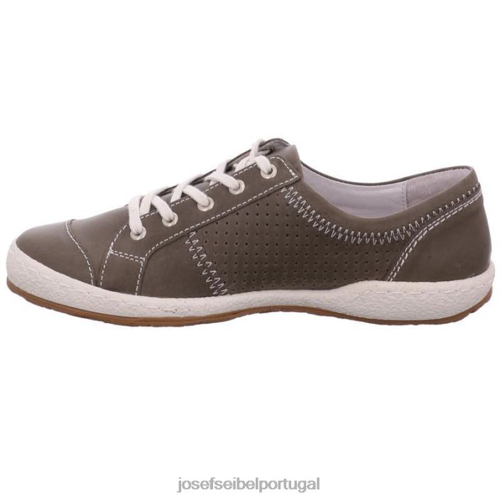 mulheres Josef Seibel Cáspio sapatos de academia cinza DT4BN47
