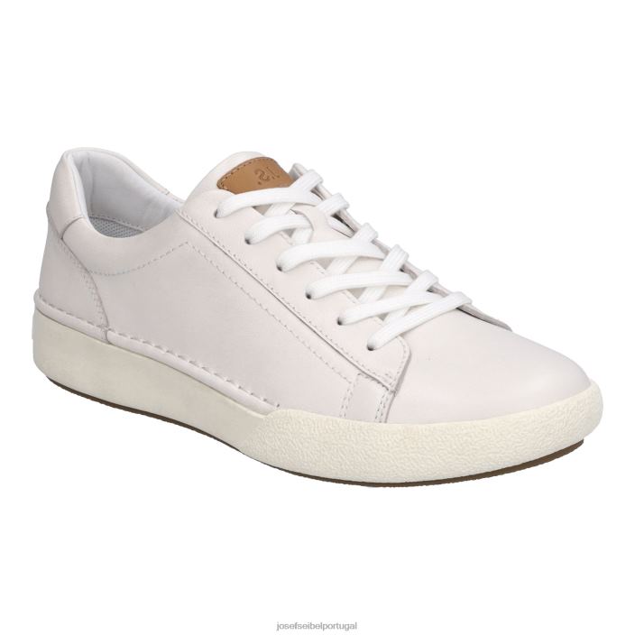 mulheres Josef Seibel clara 01 sapatos de academia branco DT4BN10