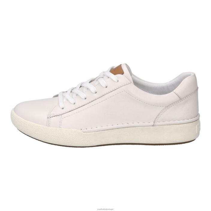 mulheres Josef Seibel clara 01 sapatos de academia branco DT4BN10