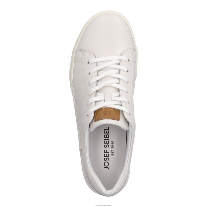 mulheres Josef Seibel clara 01 sapatos de academia branco DT4BN10
